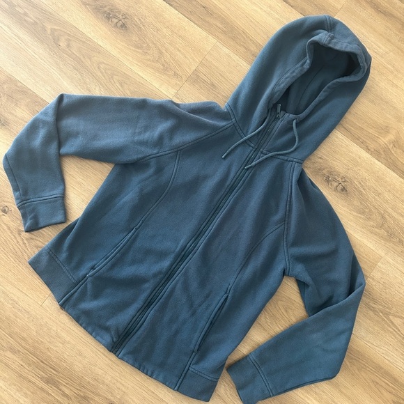 All in Motion Women’s Hooded Full-Zip Sweatshirt with Thumb Holes - Size Small - Picture 1 of 12